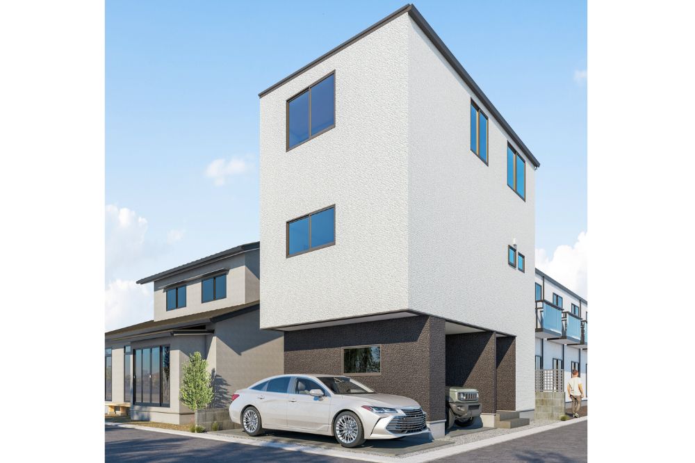 家族みんなが快適に住まうことの出来る今までの建売住宅とは一線を画した 「分譲住宅tochito」