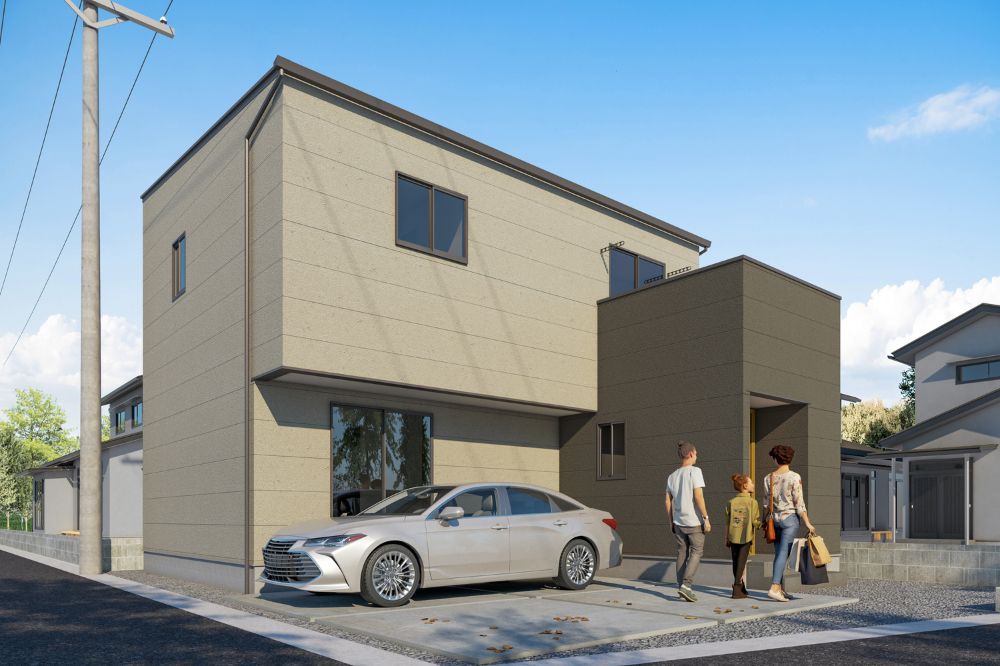 家族みんなが快適に住まうことの出来る今までの建売住宅とは一線を画した 「分譲住宅tochito」